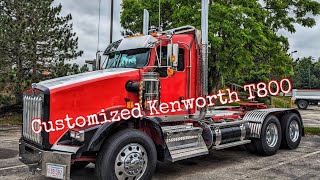 Bringing The T800 Kenworth Home [upl. by Eneliak]