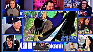 One Piece Episode 180 Reaction Mashup [upl. by Itnahs]