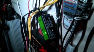 KEYLINE 125 BATTERY CHARGER TEST REVIEW [upl. by Xanthus]