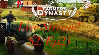 Farmers Dynasty PS4 Yr2 Ep25 Grinding social points [upl. by Ecille]