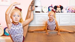 EVERLEIGH TEACHES HER FAVORITE DANCE MOVES 5 year old instructor [upl. by Ybrad]