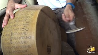 Mario Guareschi stagionatura del Parmigiano Reggiano IV video di IV [upl. by Alyhs]