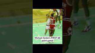 Michael Jordan’s FIRST 60 Point game 🔥🔥 nba basketball shorts [upl. by Ramos]