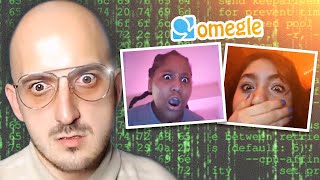 Hacking Into OMEGLE Calls Prank Hilarious Reactions Part3 [upl. by Perrie]