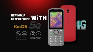 New Nokia keypad Phone With 5G4G Connectivity🎯WifiHotspotYouTube WhatsApp Support [upl. by Maryly]