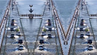 Discover the stunning overwater road at Poyang Lake China [upl. by Anneirda312]