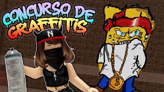 CONCURSO DE GRAFFITIS EN SPRAY PAINT 😎  ROBLOX [upl. by Yendahc]