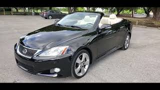 For Sale 2010 Lexus IS 250 Convertible loaded all of the toys [upl. by Zaob]