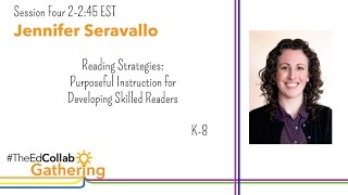 Session 4 Workshop 15  Jennifer Serravallo [upl. by Innavoj893]