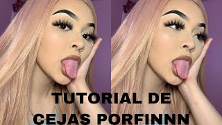 Tutorial De Cejas Actualizado  Kass Loza [upl. by Judon]