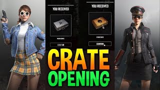 Pubg Crate Opening Fever Crate Militia Crate [upl. by Kynan]