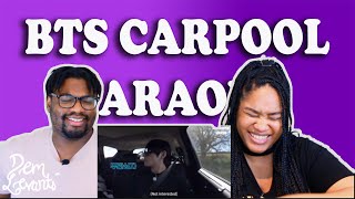 BTS Carpool Karaoke REACTION [upl. by Ellenehc]