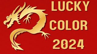 Top 5 Lucky Color For The Year 2024 [upl. by Rayner400]