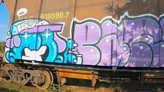 Graffiti  Character and Bombing on Train in Brazil  EP01 [upl. by Sayette]