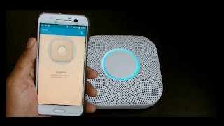 Nest Protect Setting up and adding it to the Nest App [upl. by Dlonyer269]