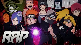 AKATSUKI MACRORAP Naruto Shippuden  Nuevo Amanecer  ESPECIAL 50K  BynMc ft Varios Artistas [upl. by Oretos521]