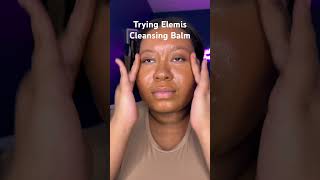 Trying Elemis Cleansing Balm for the first time cleansingbalm elemis skincareroutine skincare [upl. by Emory]