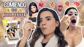 UN DÍA COMIENDO COMO KYLIE JENNER [upl. by Ann-Marie838]