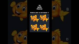 Which one is different 🤔😱 iq iqtest riddles quiz puzzle shorts IQMindPower [upl. by Lipman]