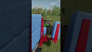 Self loading bale trailer  Farming Simulator 22 [upl. by Libyc]