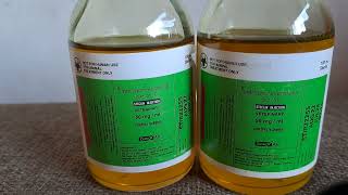 Oxytetracycline Hydrochloride injection IP STECLIN INJECTION VETERINARY [upl. by Nanerb]