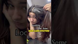 HAIRCARE at HOME🏠💆‍♀️ haircare haircaretips routines yt trending youtube creator hair [upl. by Tavis]