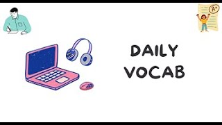 3 October Daily Vocabulary Builder [upl. by Dnaloy465]