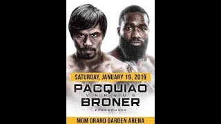 Dwyer 111718 Manny Pacquiao v Adrien Broner [upl. by Ajroj]