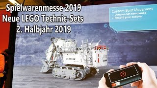 Riesiger LEGOLiebherr Bagger und andere LEGO Technic Neuheiten 2 Halbjahr 2019 [upl. by Bigot79]