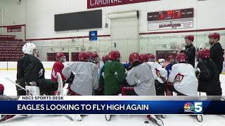 Beekmantown high school boys ice hockey looking to repeat as sectional champions [upl. by Collins]