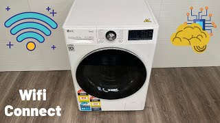 LG Washing Machine 2022 WIFI Setup Easy [upl. by Allegna491]