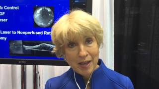 Dr Julia Haller comments on results of a NIH study Eylea vs Avastin or Lucentis [upl. by Duquette]