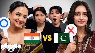 Indian Girl vs Pakistani Girl  Do they think the same way [upl. by Hgielram366]