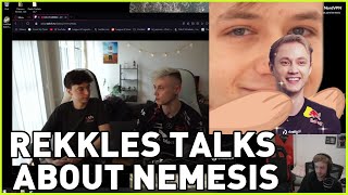 Nemesis reacts to Rekkles talking about him [upl. by Tam753]