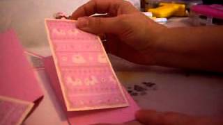 Z Gate Fold Card tutorial 1AVI [upl. by Lamond]