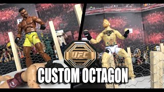 CUSTOM UFC OCTAGON FOR FIGURES [upl. by Junko550]