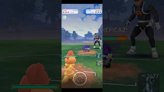 💥Derrontando a Líder Cliff en Pokémon Go💥 PokemonGo pokémon shorts [upl. by Blum34]