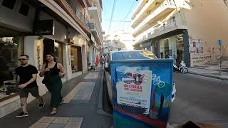 HeraklionCrete 4K Walking Tour  Heraklion Greece Part 11 [upl. by Nydia]