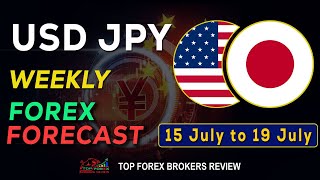 USDJPY Weekly Forex Forecast  USDJPY Technical Analysis [upl. by Doralynn112]