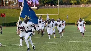 Video Mount Tabor takes the field before seasonopener at Grimsley [upl. by Orgalim]