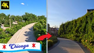 Relaxing Walk on the Bloomingdale 606 Trail  Chicago 4K [upl. by Sackey]