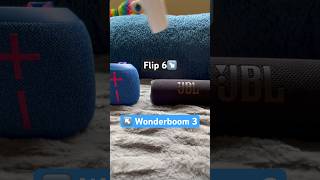 JBL Flip 6 VS Ultimate Ears Wonderboom 3 SOUND TEST😁 shorts soundtest [upl. by Geno288]