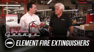 Element Fire Extinguishers  Jay Lenos Garage [upl. by Janette284]