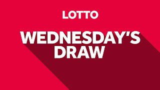 The National Lottery Lotto draw results from Wednesday 25 September 2024 [upl. by Llesirg]