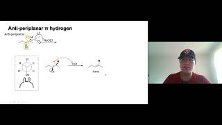 Lecture Video Ch7 2 11 Stereoselectivity of E2 [upl. by Eiznek]