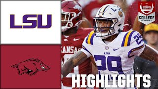 LSU Tigers vs Arkansas Razorbacks  Full Game Highlights  ESPN College Football [upl. by Abbe]