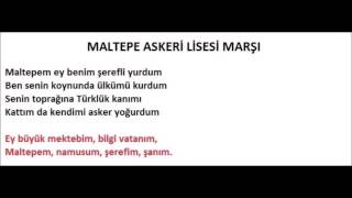 Maltepe Askeri Lisesi Marşı [upl. by Harv]