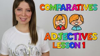 🔴 QUE ES UN ADJETIVO EN INGLES 💁 QUE ES UN SUSTANTIVO EN INGLES 📚 QUE SON LOS COMPARATIVOS [upl. by Travus]