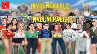 Invulnerable v03a Walkthrough Unlock All Gallery  Mr NootNoot [upl. by Viquelia]