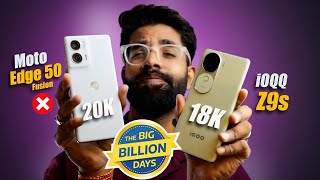 Moto Edge 50 fusion vs iQOO Z9s  Big Mistakes  Dont Buy Wrong Phone 🥵 [upl. by Alban]